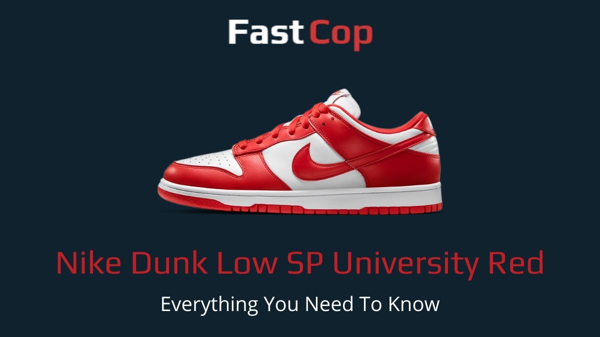 Nike Dunk Low SP University Red - Release Date, Price, and More