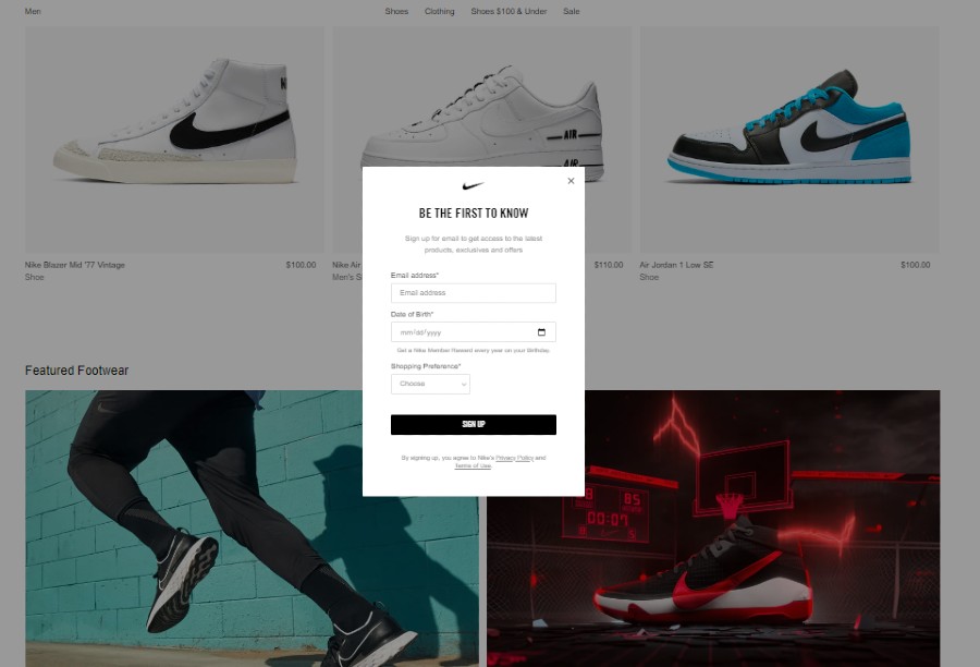 Nike Official Store Website